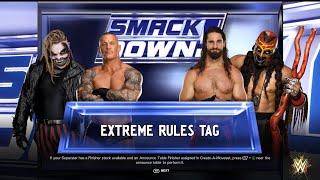 Wwe2K24  The Fiend Bray Wyatt amp Randy Orton vs Boogeyman amp Seth Rollins  Tag team Match wwe2k24 [upl. by Atinrehs]