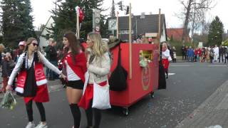 Rosenmontagszug Kerpen Balkhausen Türnich 27022017 [upl. by Bannon]