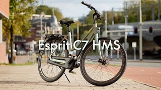 Gazelle Esprit C7 HMS Das moderne EBike für die Stadt  Koninklijke Gazelle [upl. by Atiuqihs564]