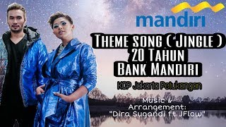 JINGLE BANK MANDIRI 2018  Dira Sugandi feat JFlow Music Video With Lyrics [upl. by Attebasile]