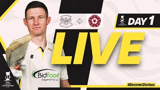 🔴 MATCHDAY LIVE  Gloucestershire v Northants  Day One  Vitality County Championship [upl. by Osbourn]