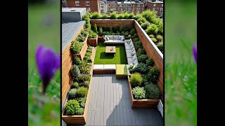 Creative Outdoor Sitting amp Garden 🏡 Designs  3D Plans for Outdoor Spaces  arch home rooftop 3D [upl. by Cara]