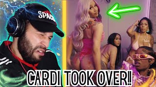 CARDIS FEATURES BE CRAZY quotPoint Me 2quot FendiDa Rappa x Cardi B Reaction [upl. by Ivar]