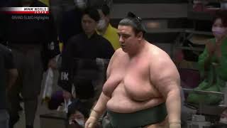 January 2022 Grand Sumo Tournament Day 15 Career Best HOSHORYU vs AOIYAMA [upl. by Lennard]