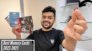 Best Memory Cards  Micro SD Cards To Buy In 2022 for your Smartphone DSLR Go Pro amp Drone [upl. by Aneehsak]