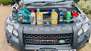 All the fluids  Land Rover Freelander 2  LR2 [upl. by Ayimat]