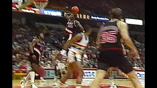 Clyde Drexler 43p amp Alex English 41p Highlights Blazers  Nuggets 1988 [upl. by Addiel218]