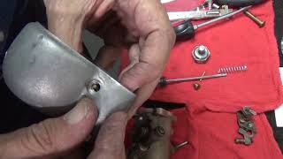 Step 8 Installing Float and Needle Valve In the Harley Panhead Linkert [upl. by Selegna141]