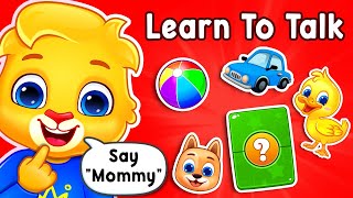 Baby Learning First Words  Learn to Talk For Babies  Toddler Videos amp Songs With Lucas amp Friends [upl. by Engis869]