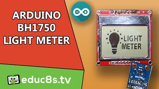 How to make an Arduino Light Meter with the BH1750 Sensor and a Nokia 5110 Display [upl. by Payton]