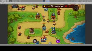 Tower Defense 2D gameplay [upl. by Fasta]