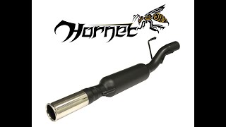 New hornet Exhaust backbox install [upl. by Kinnard257]