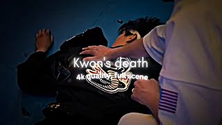 Cobra Kai season 6 part 2 Kwons Death FULL SCENE  QUALITY [upl. by Attener]