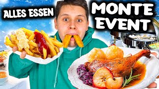 ALLES Essen AUF DEM MONTE EVENT😰🍟WIRKLICH ALLES [upl. by Sylvan]