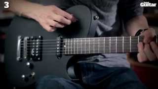 Cort Manson MBC1 Matthew Bellamy Signature 90 second demo review [upl. by Earesed895]