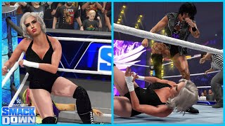 WWE 2K24 TEGAN NOX VS quotTIMELESSquot TONI STORM [upl. by Yvel]