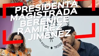 Entrevista a la Presidenta Magistrada Berenice Ramírez Jiménez [upl. by Lodmilla684]