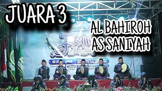 AL BAHIROH AS SANIYAH  JUARA 3 FESBAN SE JATIM MILAD ELMAHBUB KE 7 BERSAMA PR IPNU IPPNU BETRO [upl. by Ellerehs]