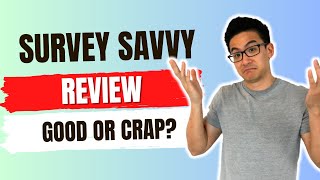 SurveySavvy Review  Is This Legit amp Can You Make Big Money Hmm Lets See [upl. by Wulf958]