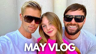 MAY VLOG Disney Cruise Planning Making A Chicken Broccoli Casserole Family Art Day amp More [upl. by Casar]