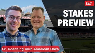 Grade 1 Coaching Club American Oaks Preview 2023 [upl. by Ardnayek579]