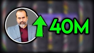 Acharya Prashant hits 40M subscribers  Moment 17  MatthewStats [upl. by Femmine]