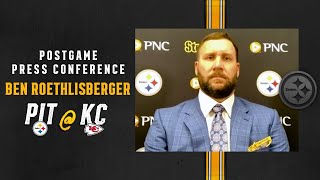 Postgame Press Conference Week 16 at Chiefs Ben Roethlisberger  Pittsburgh Steelers [upl. by Morley215]