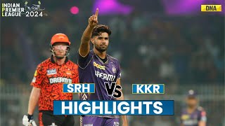 KKR VS SRH Highlights Andre Russell Harshit Rana Shines As KKR Beat SRH By 4 Runs I IPL 2024 [upl. by Soule282]