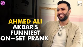 Ahmed Ali Akbars Funniest OnSet Prank  Ramsha Khan  Mominas Mixed Plate [upl. by Anigger]