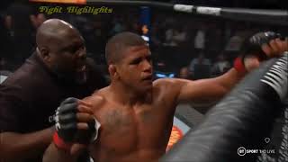 Khamzat Chimaev vs Gilbert Burns Full Fight Highlights [upl. by Leuams]