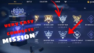 HOW TO COMPLETE MISSION 💯 I CHOOSE DARE 🤔 AND CS VICTORY TRAIN 12 TIMES 😱 COMPLETE MISSION [upl. by Trembly730]