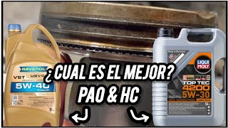 Comparativa 5w30 Liqui Moly amp 5w40 Ravenol VST ¿Como han funcionado Análisis de laboratorio [upl. by Hcahsem331]