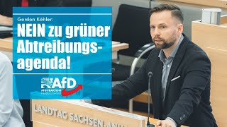 Gordon Köhler NEIN zu grüner Abtreibungsagenda [upl. by Susanne]