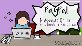 TUTORIAL ITA  PAYPAL 3  Fare un acquisto online e chiedere un Rimborso [upl. by Haggi]