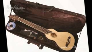 Washburn RO10 Rover Travel Acoustic Guitar Demo [upl. by Anerda]