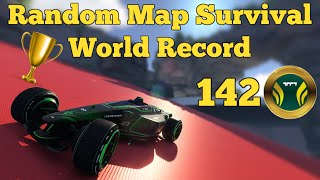 Random Map Survival WORLD RECORD by Scrapie Full Run [upl. by Karab]