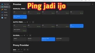 Cara agar ping jadi kecil dan ijo di openclash dengan metacore [upl. by Rigdon]