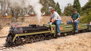 Firing up and running the Canadian National 6060 482 live steam locomotive [upl. by Iggy201]