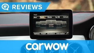 Mercedes GLA 2017 COMAND infotainment and interior review  Mat Watson Reviews [upl. by Eciruam]