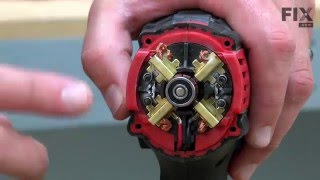 Milwaukee Hammer Drill Repair – How to Replace the Gearcase [upl. by Aneele]