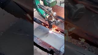 Expert Gas Cutter Shares Top Metal Cutting Techniques l Gas Cutting Torch shorts [upl. by Atikat]