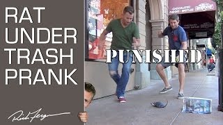 Rat Under Trash Scare Prank PUNISHMENT Freeze Faces [upl. by Maiah708]