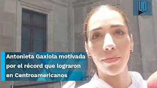 🚴‍♀ Antonieta Gaxiola está motivada por el récord que lograron en los Juegos Centroamericanos 🚴‍♀🇲🇽 [upl. by Annoled]