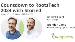 Countdown to RootsTech 2024 with Storied [upl. by Ezechiel33]