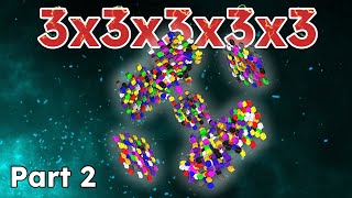 Solving 5D Rubiks Cube  Part Two [upl. by Santana338]