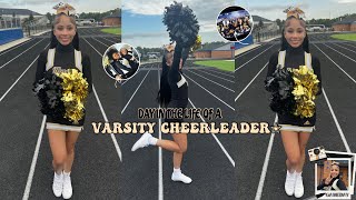 VLOG day in the life of a varsity cheerleader ✰  game day roadtrip amp more [upl. by Cassie]