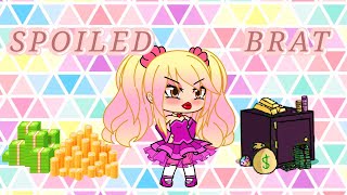 Spoiled brat gacha life mini movie [upl. by Hpsoj]