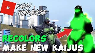 Recolors make new Kaijus Part 8  Kaiju universe [upl. by Etnaed]