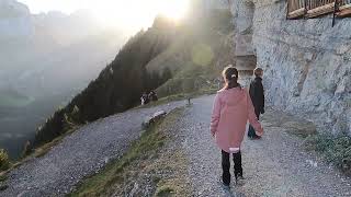 Oktober Hiking 10  Ebenalp Aesher Seealpsee in Appenzell 4K [upl. by Ahsekel]