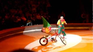 Russian Circus  Clown in Izhevsk Republic of Udmurtia [upl. by Doniv]